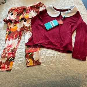 POSH PEANUT NWT 3T 2 piece set